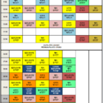 ♥미금역 필라테스♥ 4월 2주 차 시간표